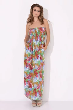 AMNESIA Gigli ruha színes virágmintás