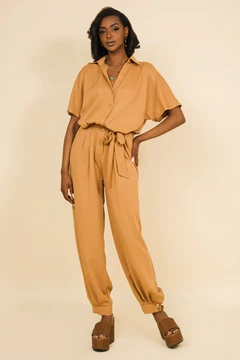 Milano overál camel