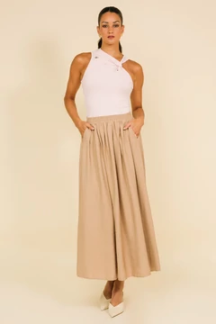 Novi szoknya mogyoró