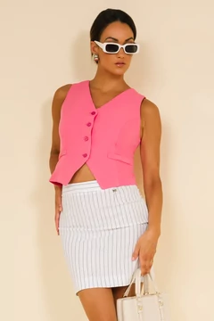 Onix szoknya fehér/fekete csíkos