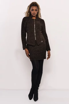 Petric blézer csokoládé