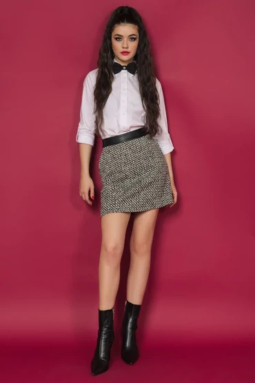 Pestana szoknya cirmos mintás