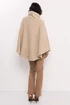 Kép 3/4 - Diola poncsó bézs