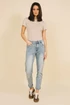 Kép 1/3 - Mom fit farmernadrág kék